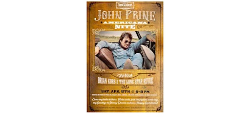 John Prine Americana Nite | Towne House, Veterans Square, Media, PA, USA
