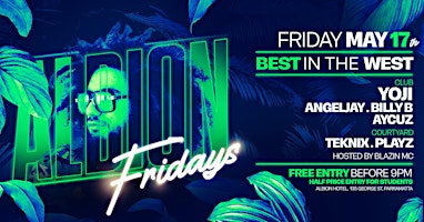 Albion Fridays // Yoji // May 17th, 2024 | Albion Hotel