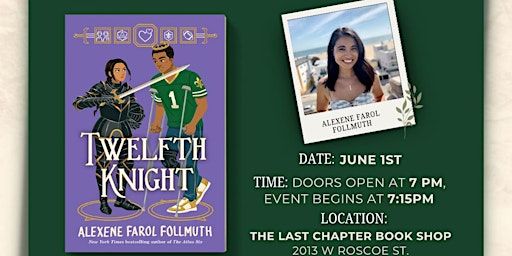 Q&A and book signing with Alexene Farol Follmuth | The Last Chapter Book Shop
