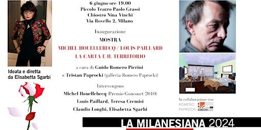 MOSTRA MICHEL HOUELLEBECQ / LOUIS PAILLARD. LA CARTA E IL TERRITORIO | Piccolo Teatro Grassi
