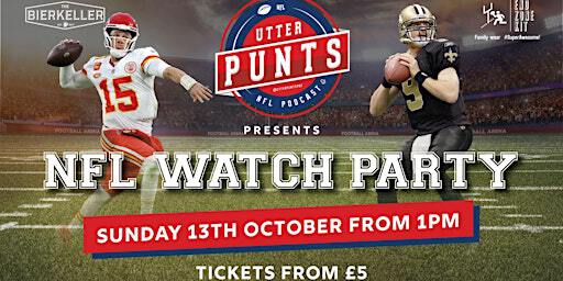 Utter Punts Presents NFL Watch Party | The Bierkeller Manchester