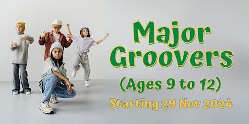 [20 % EARLY BIRD] Major Groovers: 4-Week Hip Hop Dance Course (Ages 9-12) | Goodman Arts Centre