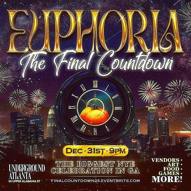 The Final Countdown : New Years Eve Celebration | Underground Atlanta