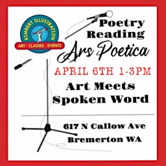 Ars Poetica Poetry Reading | Rimbert Illustration Gallery & Event Venue (Studio Artist Danielle Rimbert)