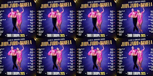 Jhon Jairo & Daniela in London on 26/27th April 2025! | Mulberry Sports Centre