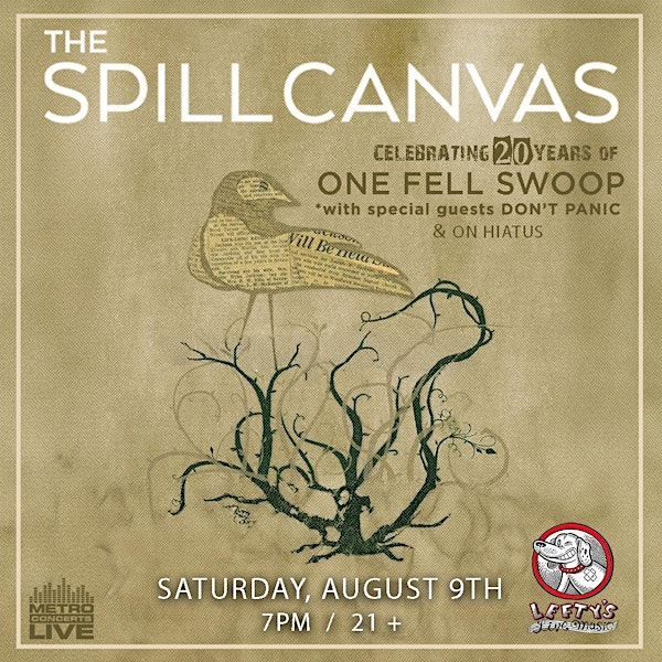 The Spill Canvas w/ Don't Panic | Lefty's Live Music