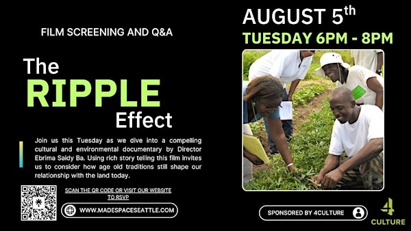 Tuesday Things: Film Screening " The Ripple Effect" | Made Space Seattle