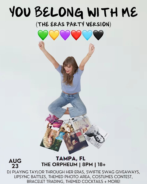 You Belong With Me: A Taylor Swift Dance Party | The Orpheum