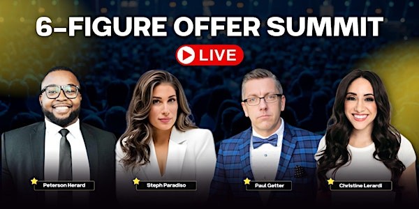 6-Figure Offer Summit Live - 1 Day Workshop | Hilton Naples