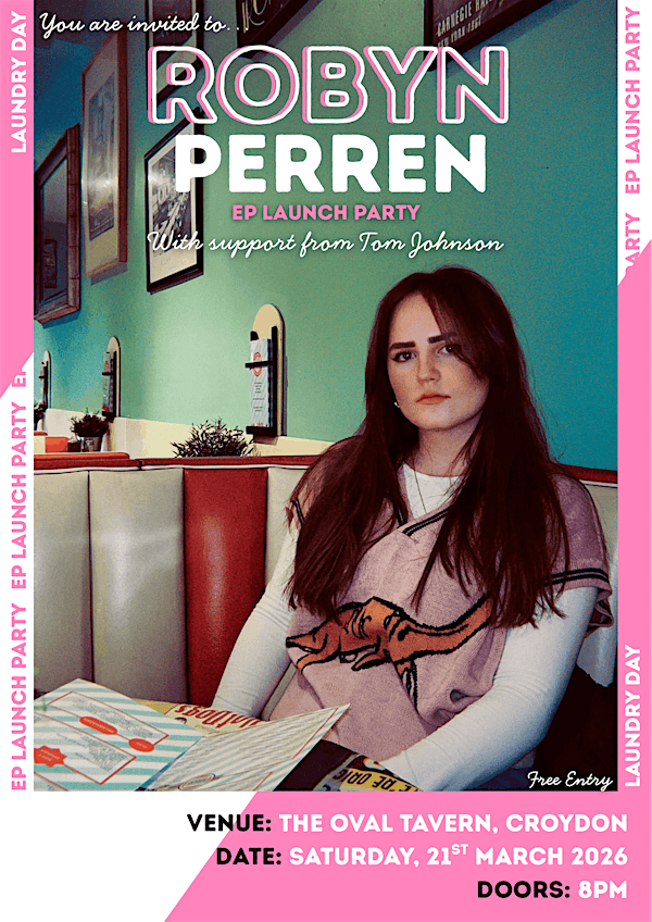 Robyn Perren’s EP Launch Show - “Laundry Day” | The Oval Tavern