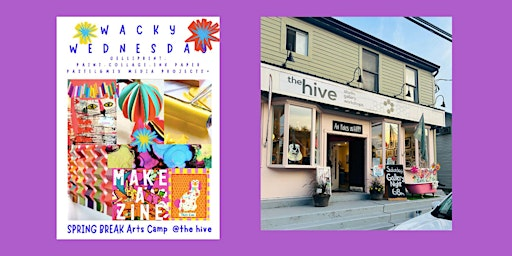 Spring Break Youth Art Camp: WACKY WEDNESDAY | 363 Main Street Bath