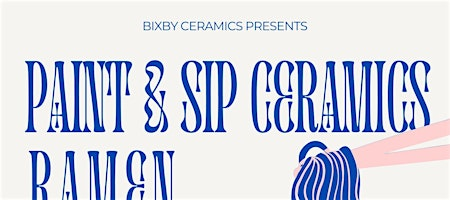 Paint and Sip Ceramics: Ramen Bowl | Brühaven Craft Company