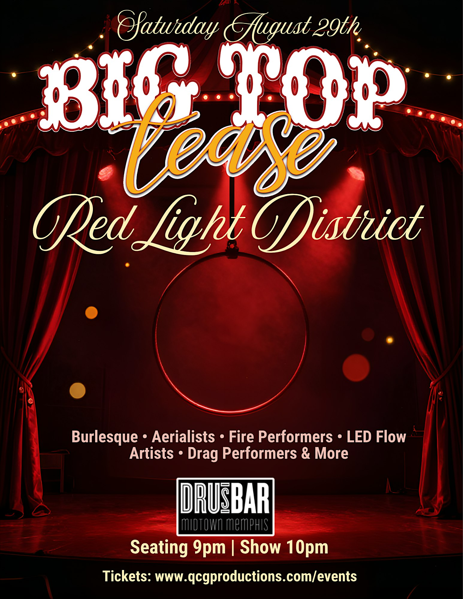 Big Top Tease:  Red Light District | Dru's Bar