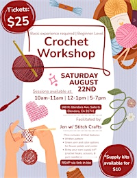 Crochet Workshop | The Reading Nook Store