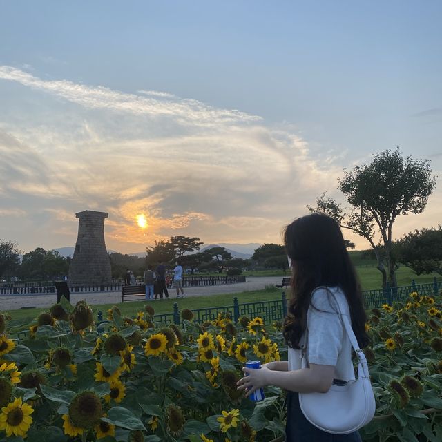 낮과 밤 모두 아름다운 경주 - 첨성대
