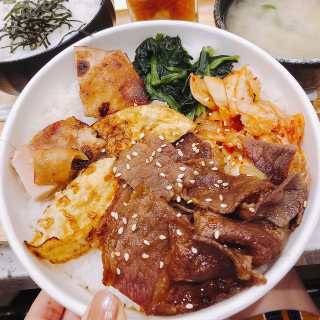 開動嘍‼️ 開丼台北101店💯地表最強燒肉丼😋