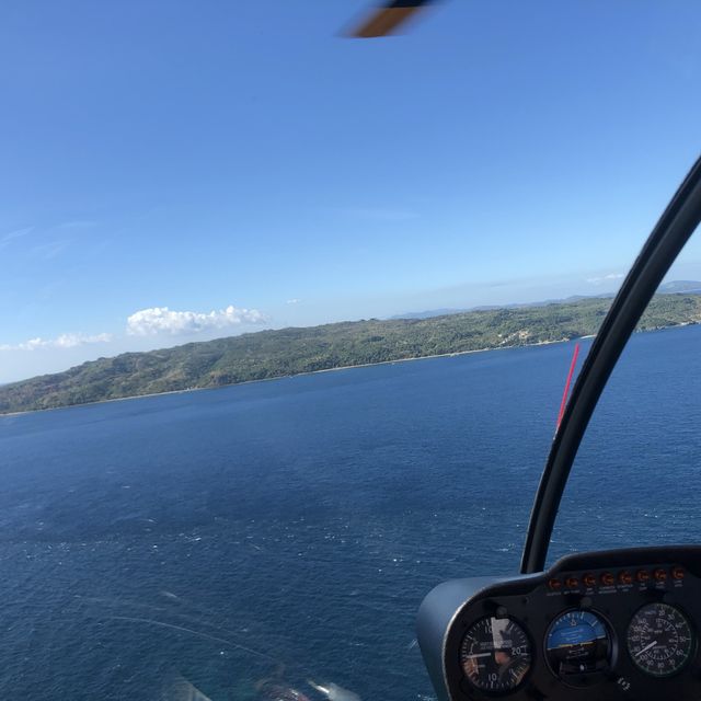 헬리콥터 타고 보라카이섬 돌아보기! 