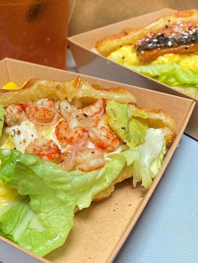 元朗牛角包窩夫小店🥐✨
