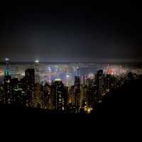 在太平山頂看夜景