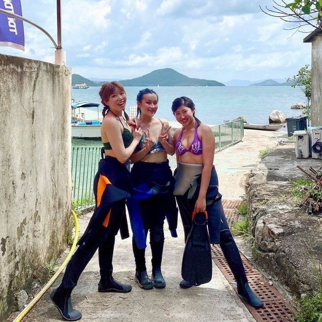 陽光與海等緊你-香港海底水肺潛水體驗