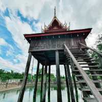 หอไตรกลางน้ำภูมิปัญญา​โบราณ