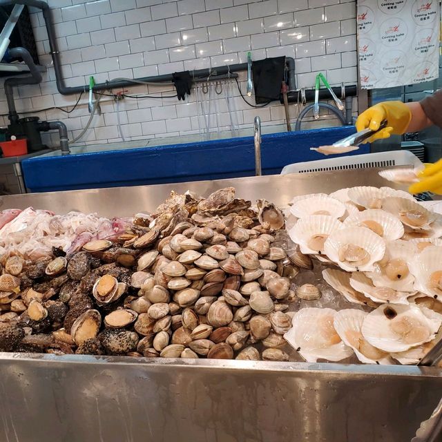 【想食大頭蝦🦐自己夾自己燒啦😆】