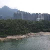 航拍船灣淡水湖