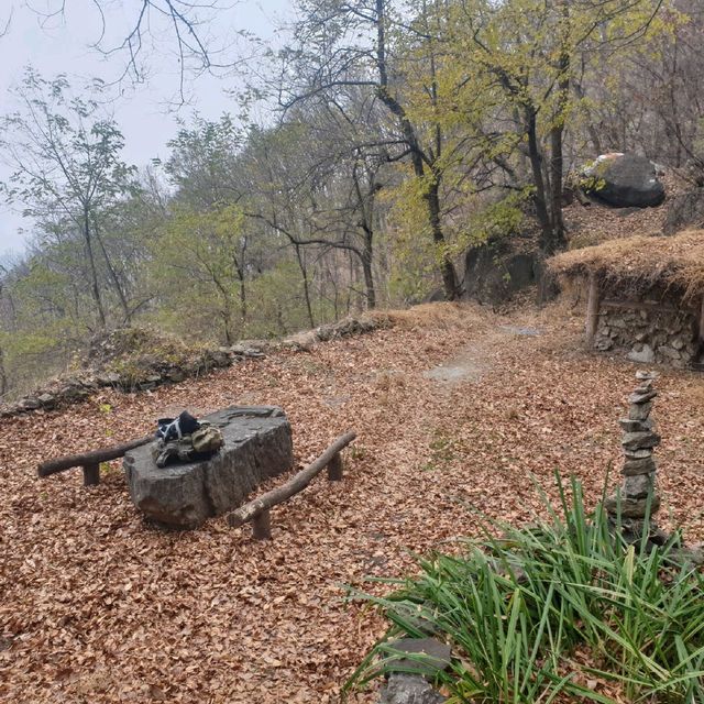 일출 멋진 용인 산, 석성산!