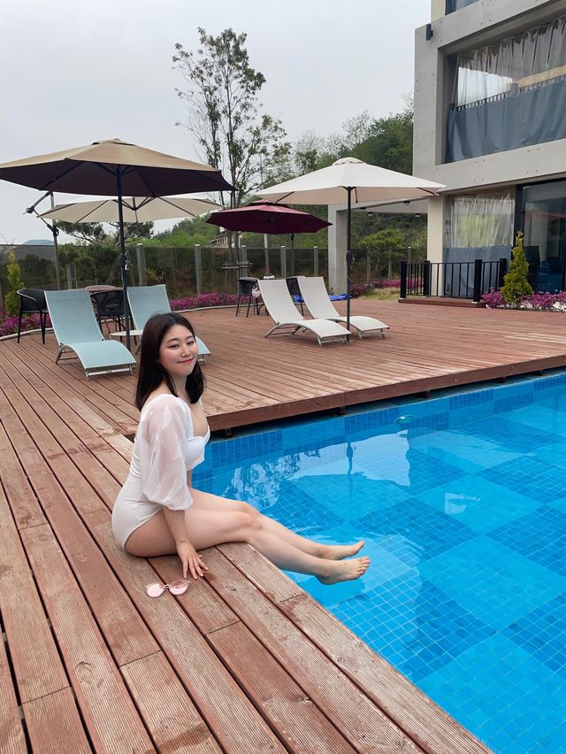 청도에서 수영장있는 숙소를 찾으신다면 ? ✨