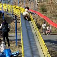 金沢動物園！大きな滑り台の公園もあるよ！