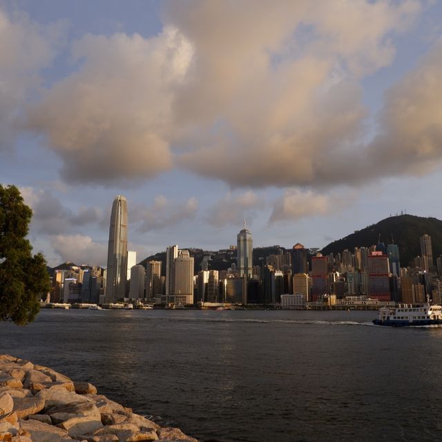 西九龍海濱長廊賞日落