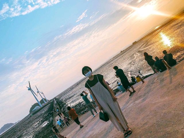 🌅바다 끝 태양의 아름다움을 볼 수 있는, 일몰이 아름다운 탄도항