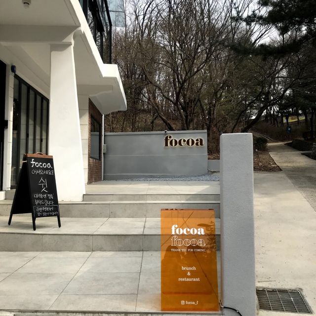 韓国/ソウル【陽川区】山の中のレストラン？🌳コーヒーから、ビールやワインも飲める自然いっぱい隠れ家🤎