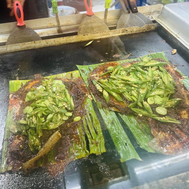 The famous Stulang Nasi Goreng Seafood in JB