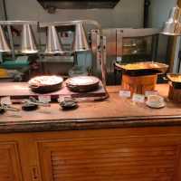 新竹煙波湖濱本館-西餐廳1樓早餐用餐環境舒服