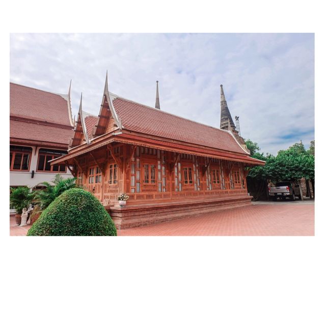 ปู่ย่าพาไหว้พระ ณ วัดใหญ่ชัยมงคล อยุธยา