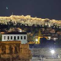 Acropolis view- bonus Hadrian’s library