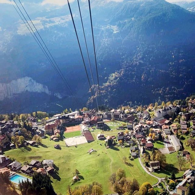 The Mountain Pass Of Kleine Scheidegg