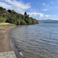 【箱根】箱根園ステージから見える芦ノ湖