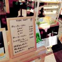 宇治抹茶クリームソーダ　ますだ茶舗