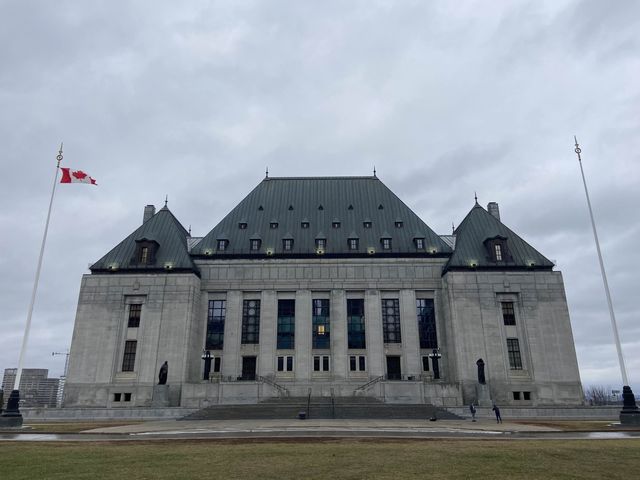 The Supreme Court of Canada in Ottawa