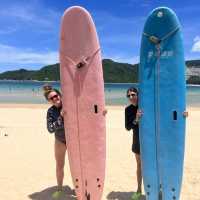 Chillin 😎and Surfin 🏄‍♂️ at Houhai Bay 