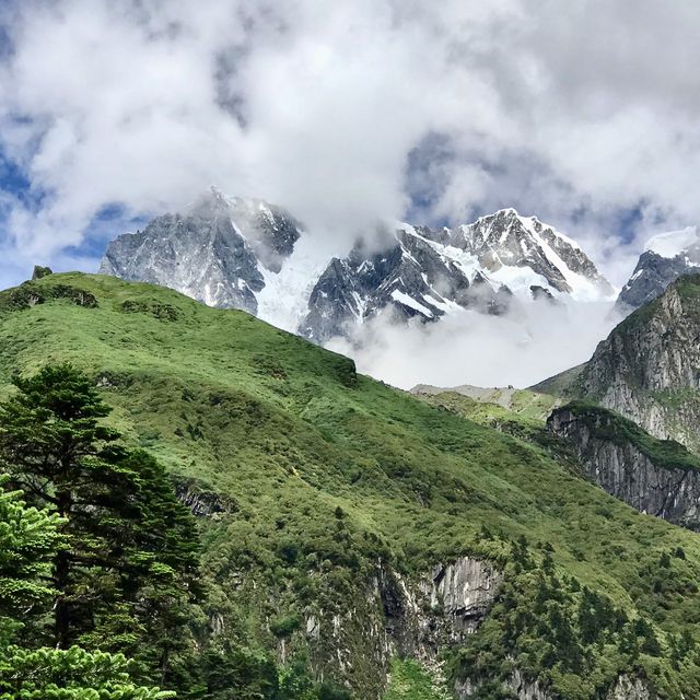 Mt Gongga Hailuogou Glacier 3600m Sichuan