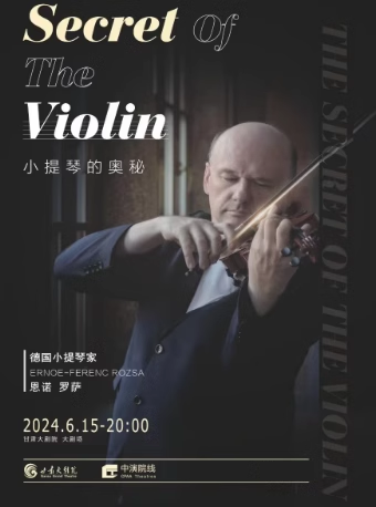 《小提琴的奧秘》恩諾·羅薩小提琴音樂會｜音樂會 | 甘肅大劇院