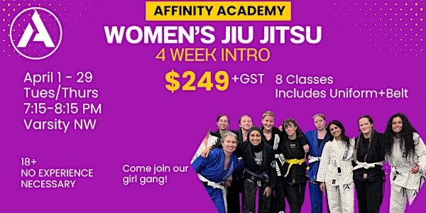 4 Week Intro to Brazilian Jiu Jitsu | 5403 Crowchild Trail NW
