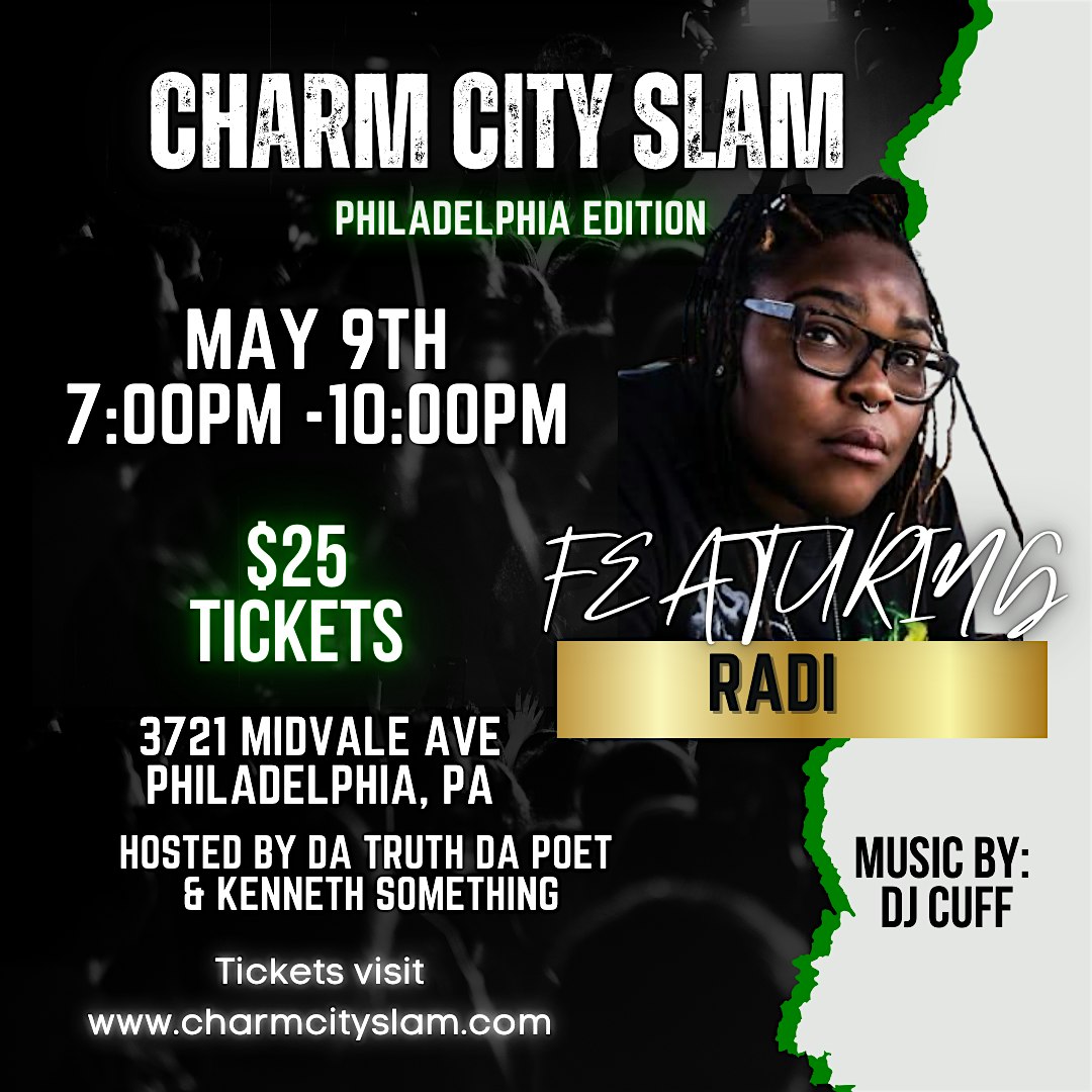 Charm City Slam Philadelphia Edition | 3721 Midvale Ave