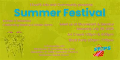 STooPS Arts & Community Summer Festival 2025 | St. Phillips Episcopal Church