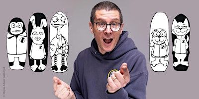 Skateboard Drawing Club with Ed Syder | Barnes Methodist Church Hall - Downstairs
