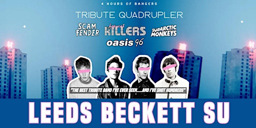 The Killers Tribute Band - Leeds Beckett SU - 13th Sept 2025 | Leeds Beckett Students' Union
