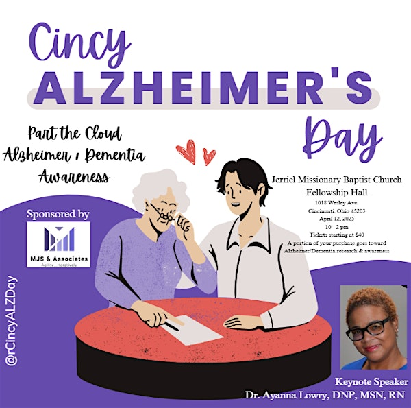 Alzheimer's/Dementia  Awareness Day - Part the Cloud | Jerriel Missionary Baptist Church